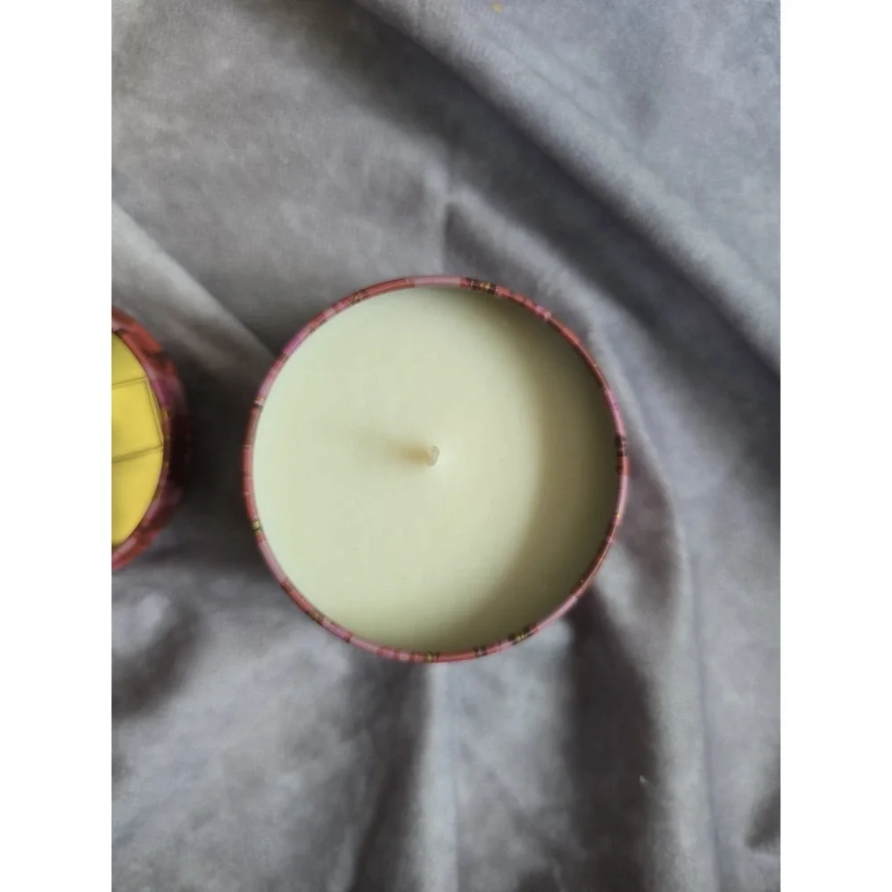Huntington Homes Maple Glazed Apple Soy Coconut Wax  Tin Candle 3.5oz/100g